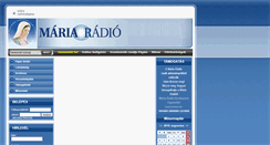 Desktop Screenshot of papa.mariaradio.hu