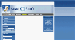 Desktop Screenshot of celldomolk.mariaradio.hu
